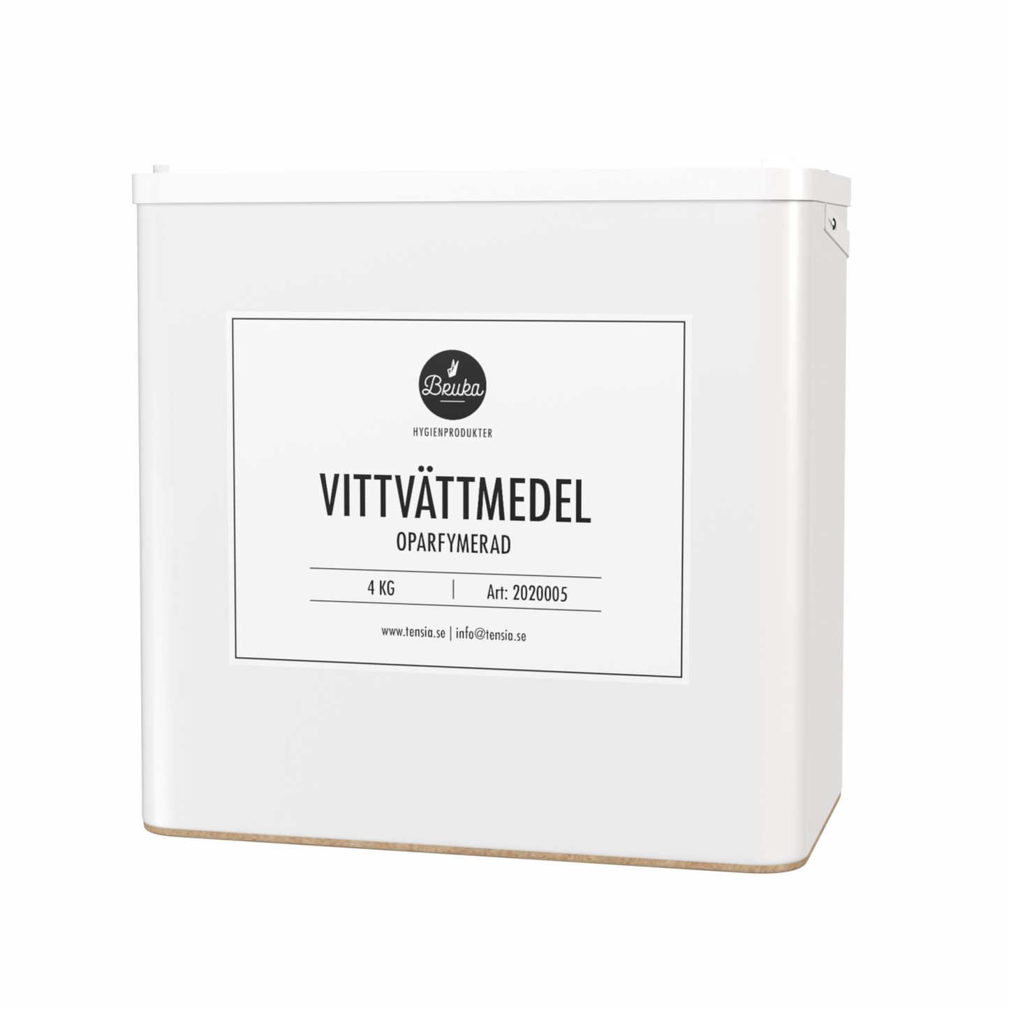 Vittvättmedel 4 kg oparfymerat
